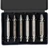 1Set 6 Pcs Damaged Screw Extractor Set Drill Bit Stripped Broken Remover Small Easily Quickly Take Out Kit Easy Demolition Tools