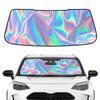 BLUESEATEC Toyota Yaris Cross Front Sunshade for Windshield Yaris Cross 300D Strong Insulation Material Sunshade Sun Protection Heat Stroke Prevention