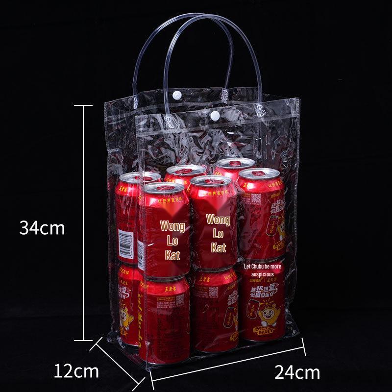 Transparent PVC Tote Bag - Customizable Gift Favor Bag