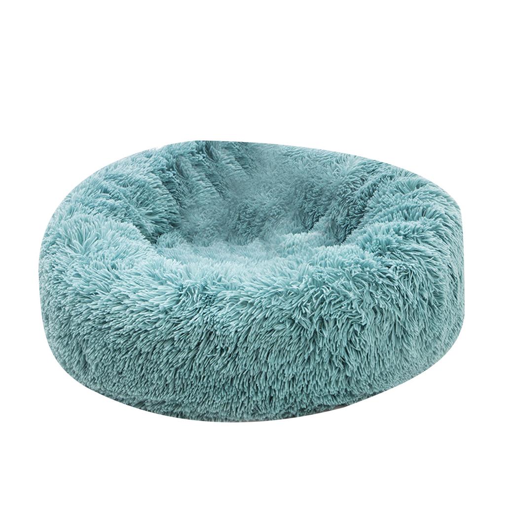 Cat Cushions Bed Multiple Size and Color Winter Soft Round Sofa Bed Cat Bed for Indoor Cat Furry Sofa
