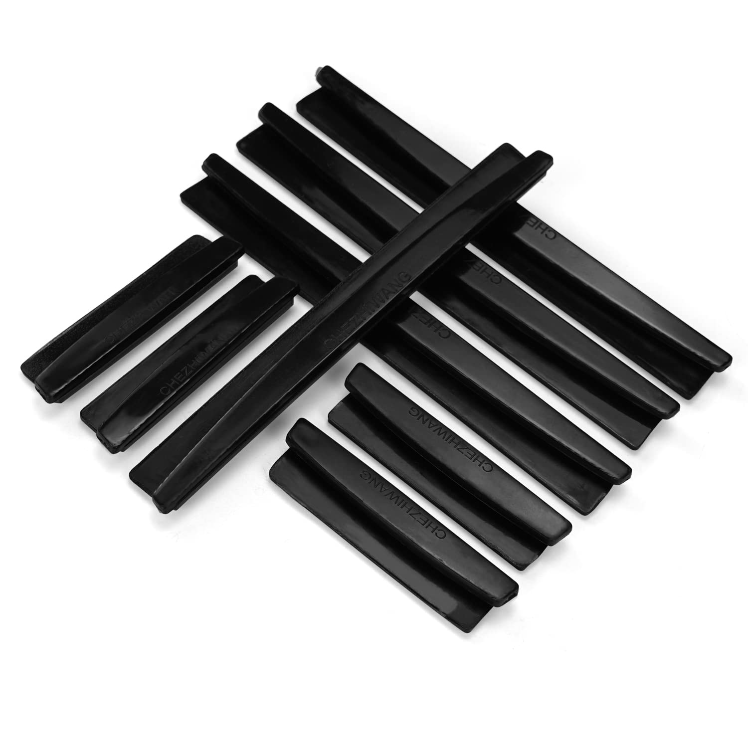 

TORMEN Car Side Door Guard Edge Protector, Fit Most Cars (Set of 8 - Black) чёрный