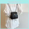 Stylish 2024 Spring Season Black Quilted Chain Strap Shoulder Bag For Casual Wear