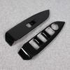 Car with Mazda DK Series and Side Door Window Lifter Aftermarket Window Switch Panel Bezel Piano Black N&B [Icey Parts] "Compatible CX-3 (2015 Later)"