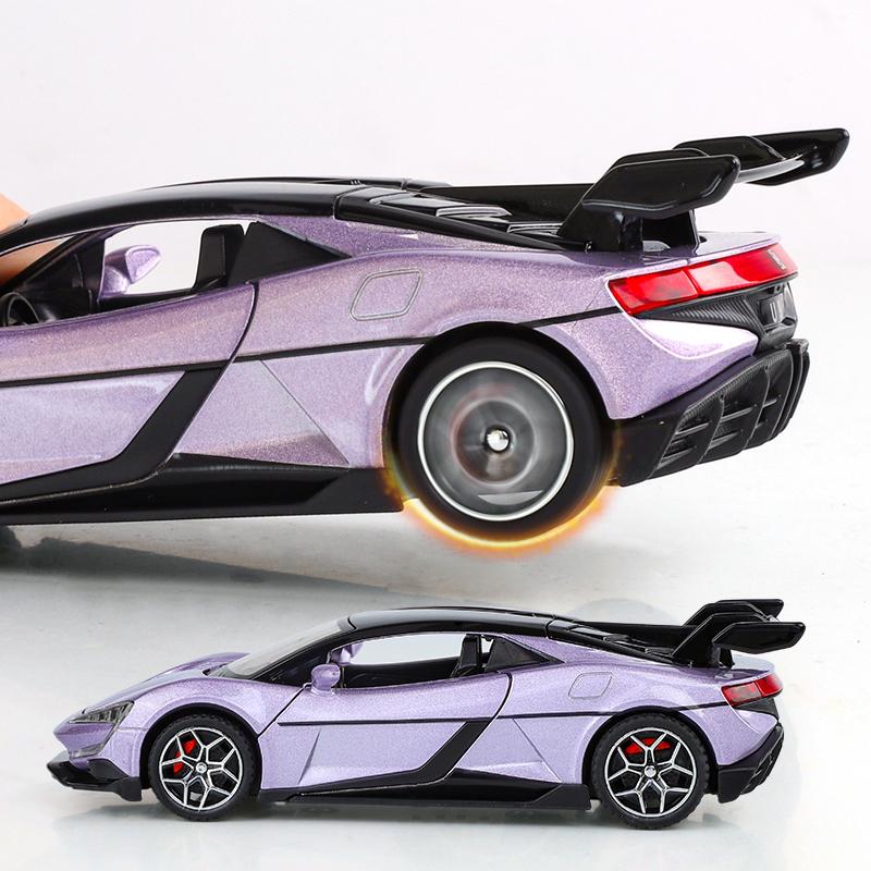 1/32 Scale BYD Look Up U9 Pure Electric Performance Supercar Alloy Diecast Model Car Car Central Control Display Ornaments Decorations