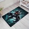 1pc Venom Pattern Area Rug Soft Flannel Floor Mat for Living Room,Office,Bedroom and Carpet,Sofa Coffee Table Floor Mat