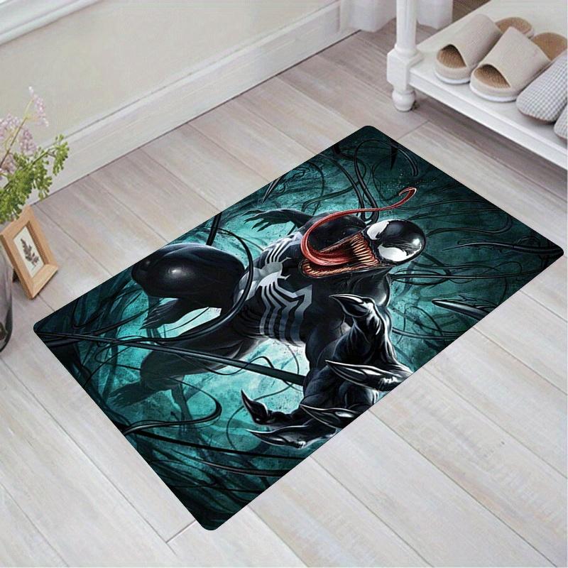 

1pc Venom Pattern Area Rug Soft Flannel Floor Mat for Living Room,Office,Bedroom and Carpet,Sofa Coffee Table Floor Mat 60cm by 90cm