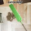 Retractable Dust Cleaner for Under Appliances, Flat Duster with Telescopic Pole
