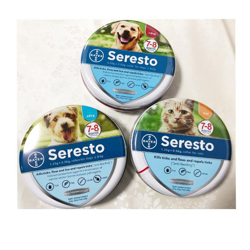 Flea And Tick Prevention Collar For Dogs And Cats- 8 Months Protection Odorless And Non-greasy