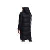 Under Armour Long Down Jacket With Logo Print Women Outerwear Black 1373458-001