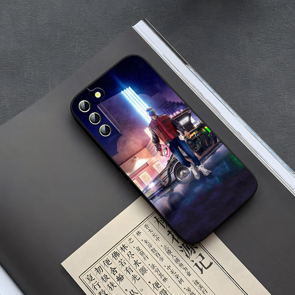 

B-Back To The Future Phone Case For Samsung Galaxy S24 S25 S26 S22 S23 S20 S21 Ultra Fe Plus A16 M54 A14 A54 A24 Coque Galaxy S24 Plus