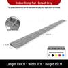 Colored Plastic Slope Mat for Robot Vacuum Cleaner Navigation
