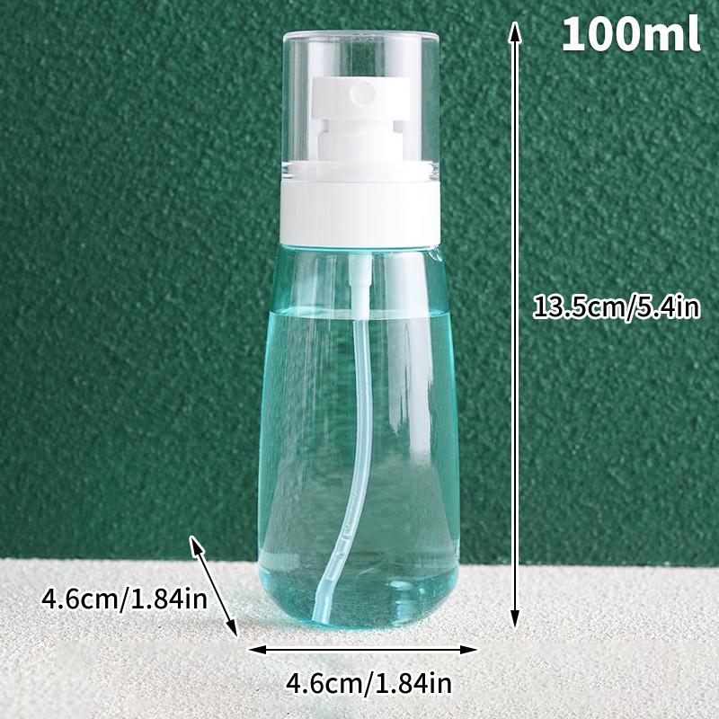 Portable 30/60/100Ml Refillable Bottles Transparent Plastic Perfume Atomizer Mini Empty Spray Bottle Travel Accessories