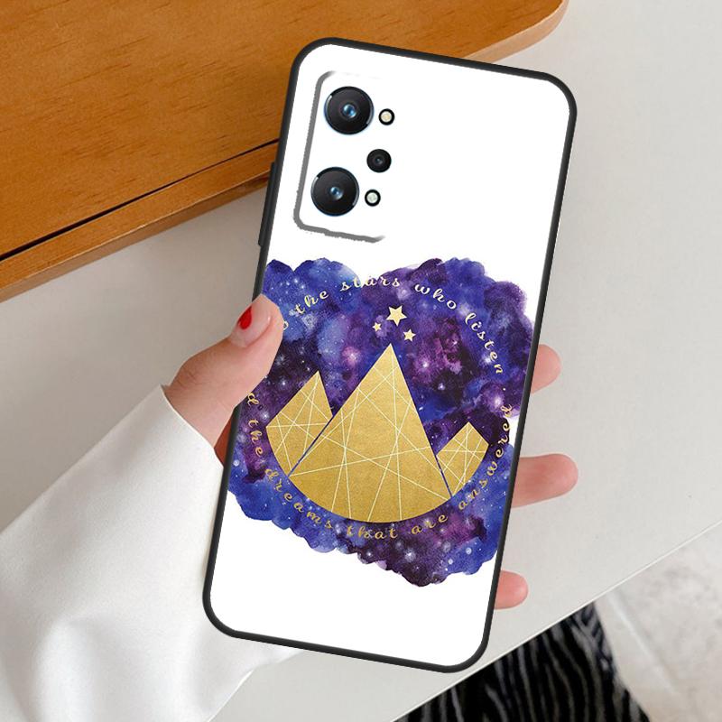 A Court Of Mist And Fury For Realme 11 12 Pro Plus 10 9 GT5 GT Neo 6 C25s C21Y C30 C31 C33 C35 C51 C53 C55 C67 Case