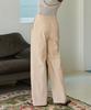 Deuloupisumeon One-Pleat Nylon Slacks [White]