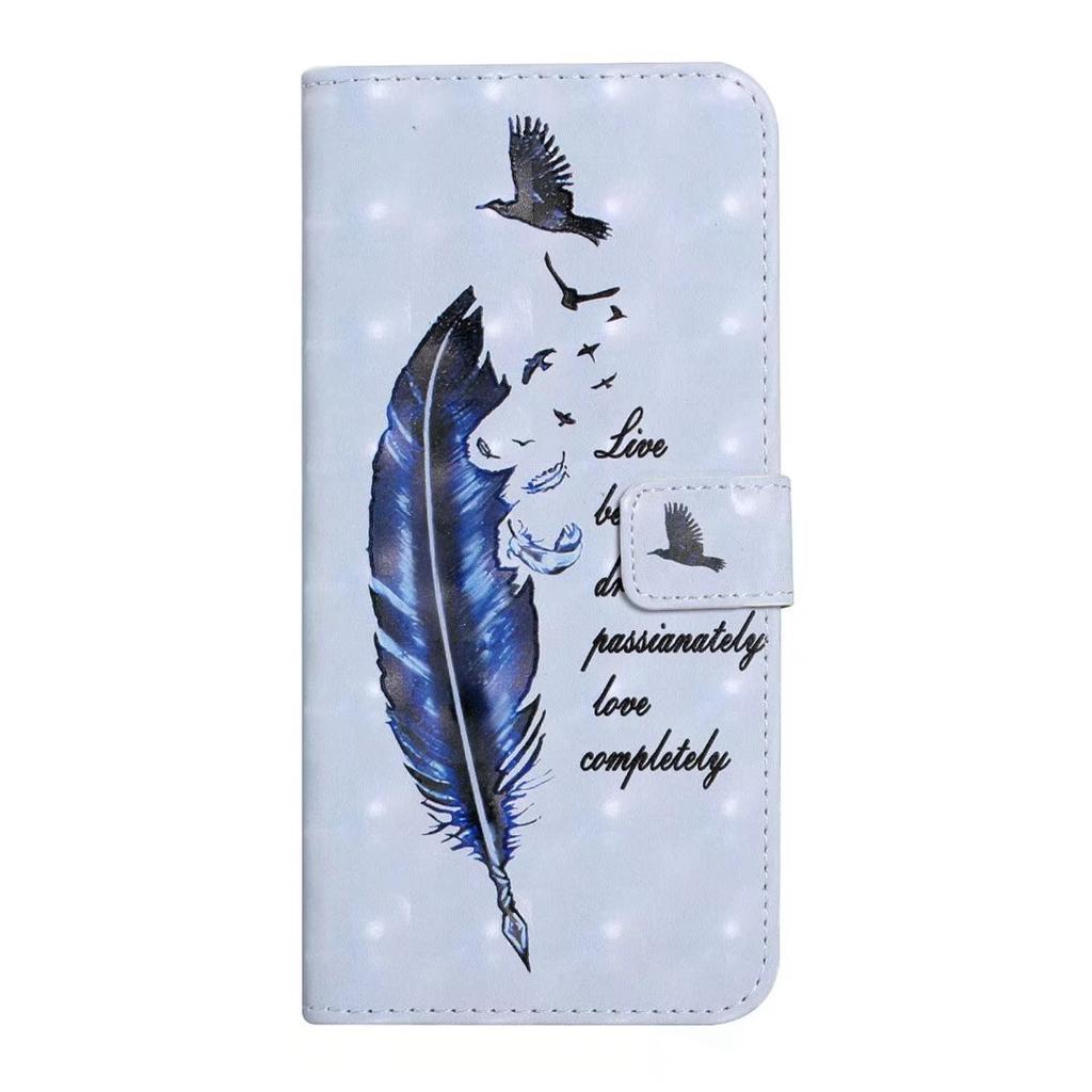 For Sony Xperia 10 VI Case 3D Creative Pattern PU Leather Stand Phone Cover