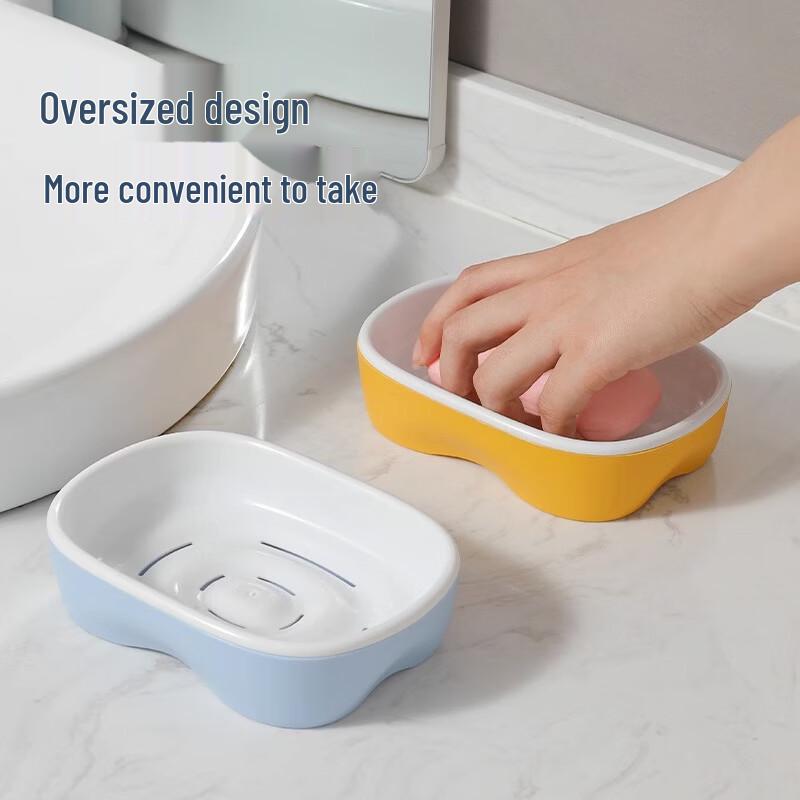 CHAHUA Double-Layer Drain Soap Dish