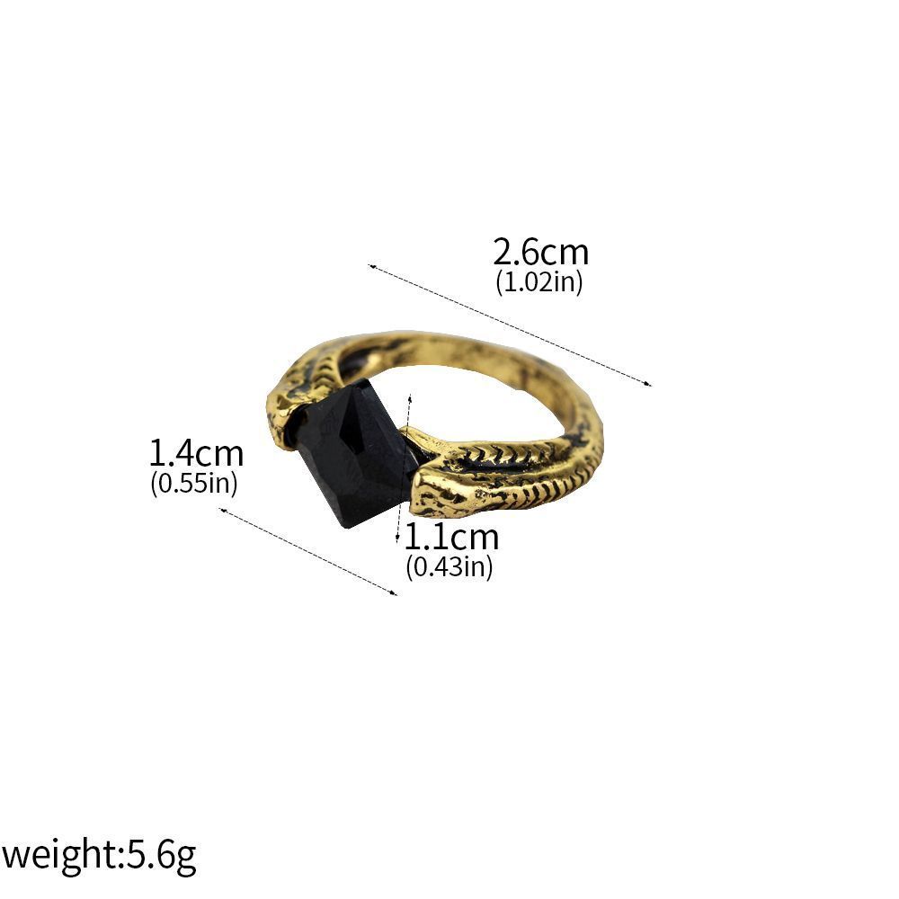 

Кольцо-крестраж Волдеморта Камень Воскрешения Дьявольские конфеты Винтаж Слизерина Дары смерти Подарки из кристаллов Дамблдора