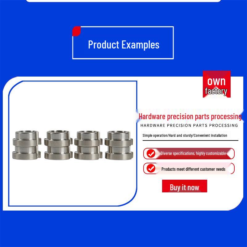 Precision CNC Machining: Stainless Steel and Aluminum Alloy Parts with Surface Treatment