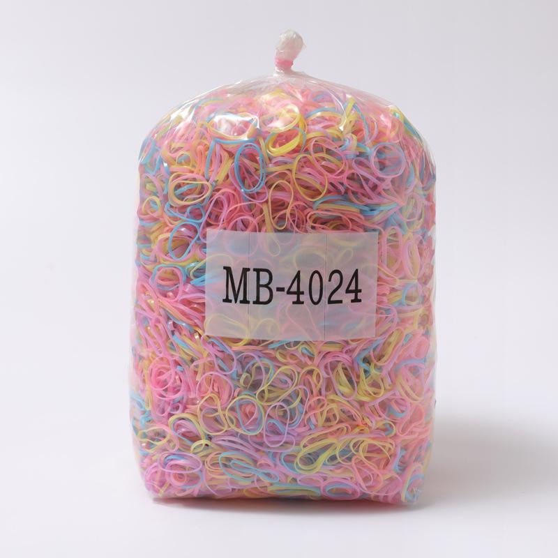 Elastici Colorati ad Alta Elasticità Piccoli per Bambini - Elastici di Gomma Usa e Getta in Confezione Bulk