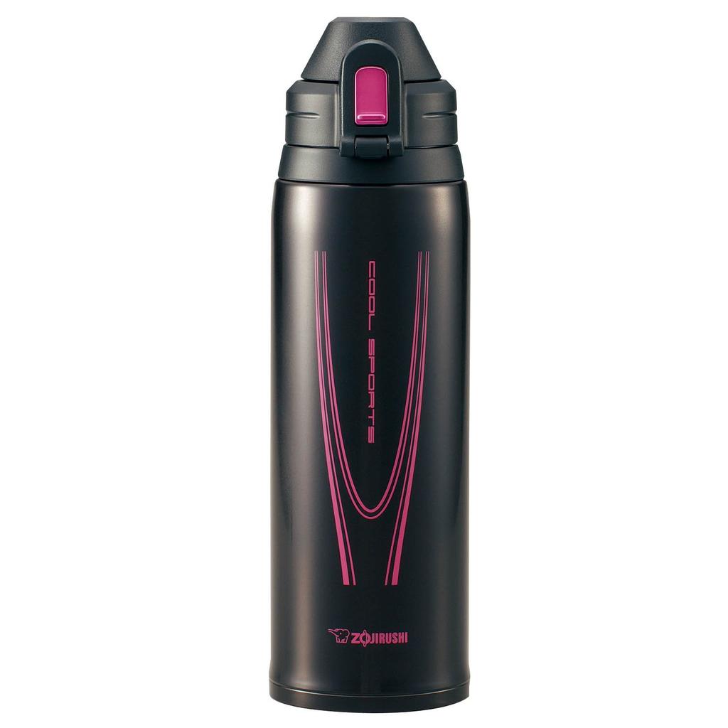ZOJIRUSHI Stainless Steel Cool Bottle Pink Black 1.03L SD-AD10-PK