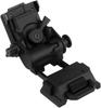 L4G24 Resin Night Vision Mount, NVG Mount, Lightweight Airsoft Helmet Accessory (Black Resin)