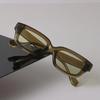 Vintage Rechteckige Sonnenbrille Damen Herren Lässige Modebrille Luxusmarke Designer Weiblich