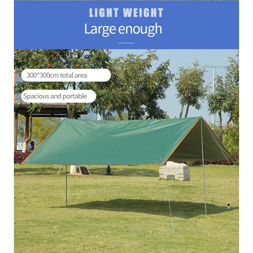 1PC Outdoor Camping Sunshade Umbrella Sun Protector Interior Beach Sunshade Lightweight Portable Sun Shade Tent Camping