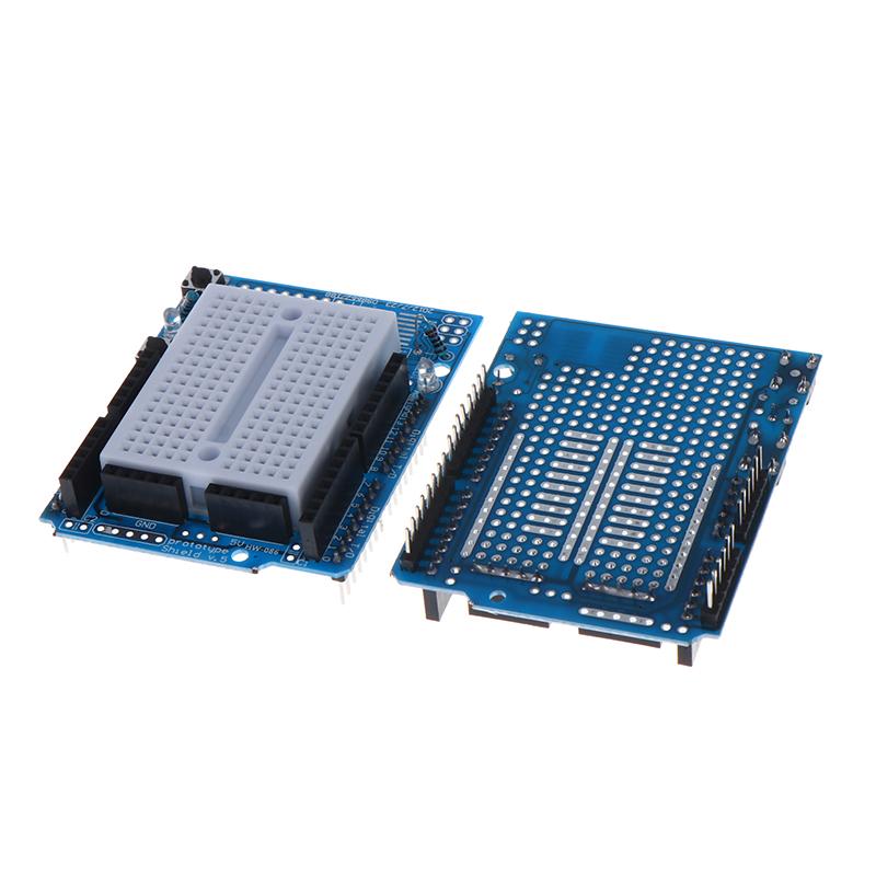 

For Uno Proto Shield Prototype Expansion Board With Syb-170 Mini Breadboard Based For Arduino 2PCS