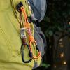 Multifunctional Outdoor Camping Accessory, Rope Keychain with -Loss Strap and Water Bottle Hook Hiking