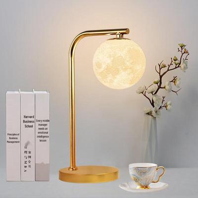 Nordic Light Luxury Moon Bedside Table Lamp