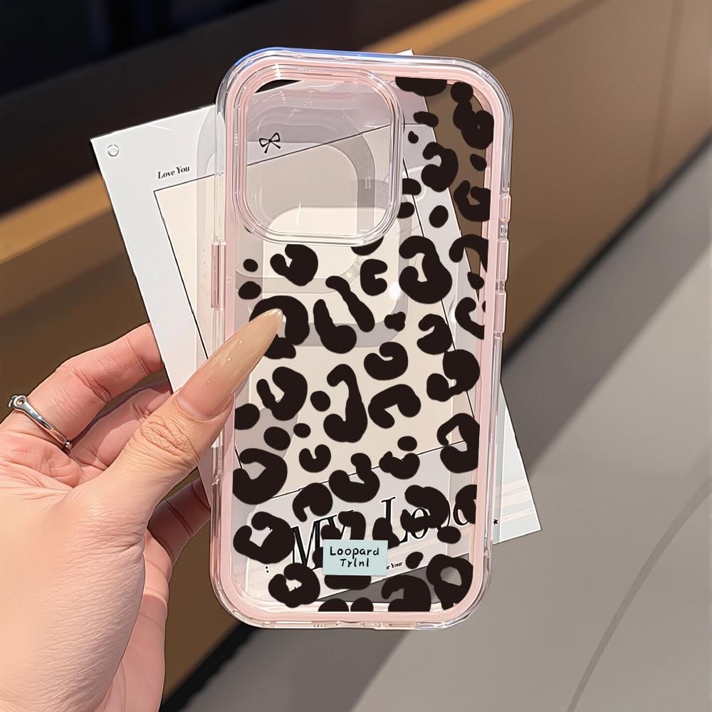 Love Heart Phone Case For iPhone 17 Case iPhone 13 16 15 11 12 14 Pro Max 17 Air Silicone 2 IN 1 Shockproof Soft Clear Cover