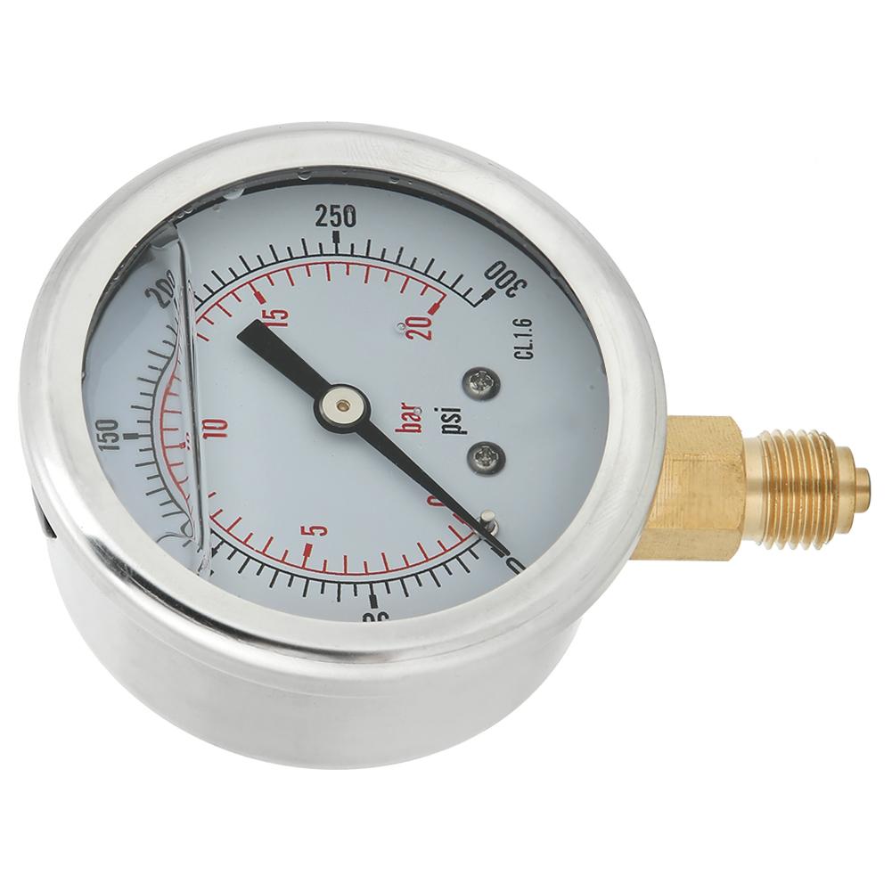 TS PGG60420bar 14BSP Y60 Radial Oil Filled Pressure Gauge Manometer for Machinery