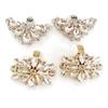 Shoe Clips Charms for Women Detachable Rhinestones Crystal Shoe Buckles Bridal Wedding Prom Party High Heel Decoration