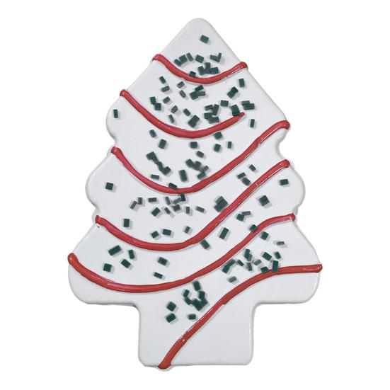 Christmas Tree Box Tree Shape Cake Storage Box Resin Food Storage Container