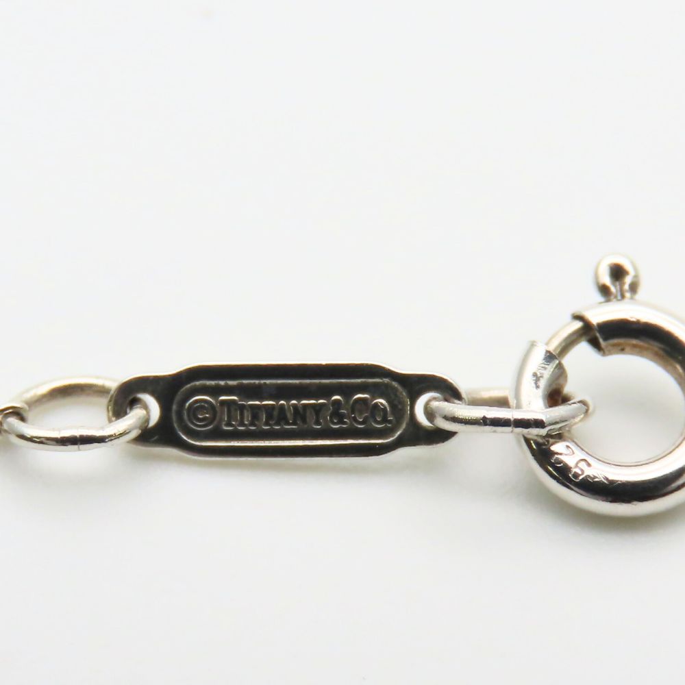 Used TIFFANY&Co. Necklace 1837 Interlocking Circle Silver925 5.0g Silver Accessories