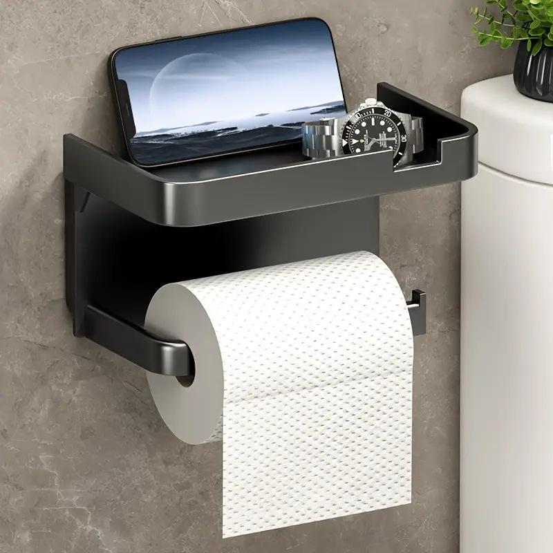 Toilet Paper Holder Plastic Storage Rack Kitchen Towel Placement Of Seasoning Bottles Bathroom Wall Roll Of Paper Phone Storage