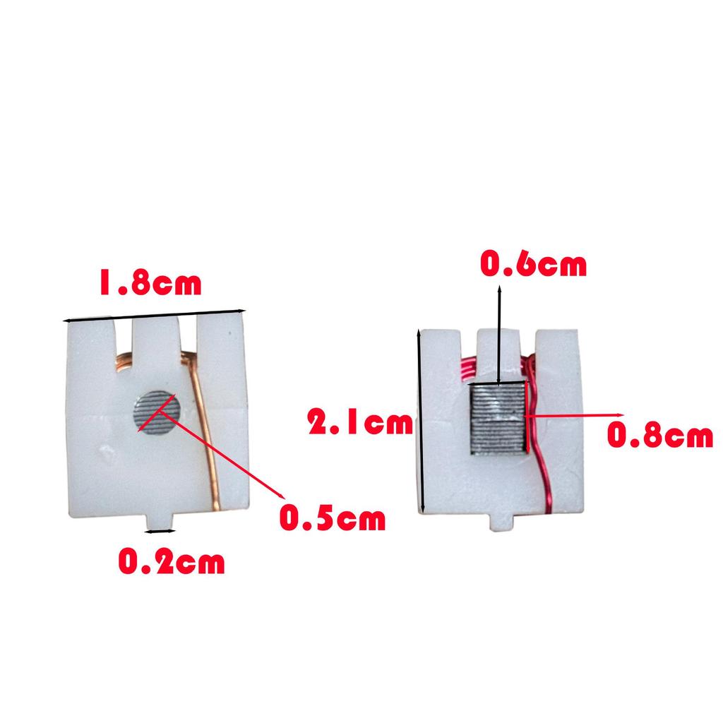 Oxygen-Free 0.8 0.7mm Audio Crossover Coil with Iron Core