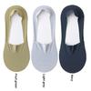 Mens Socks Fashion Summer Men Invisible No Show Socks Solid Color Casual Breathable Silicone Non-slip Low Cut Ankle Boat Socks