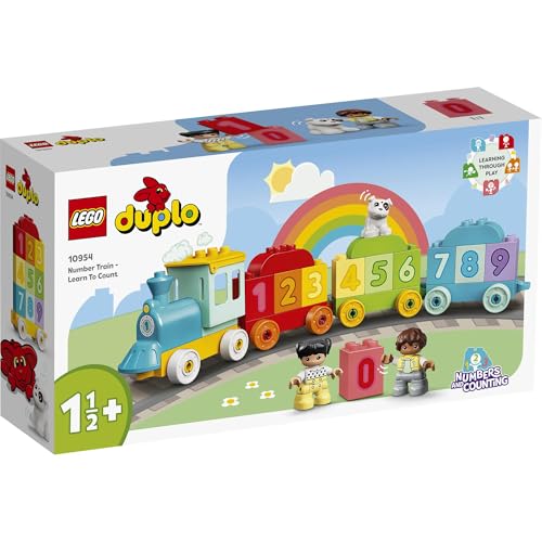 LEGO Duplo First Duplo Kazuasobi Zug Spielzeug Geschenk Geburtstagsblock Lernspielzeug Weihnachten Jungen Mädchen Kinder 1 ½ Jahre alt 2 Jahre alt 3 Jahre