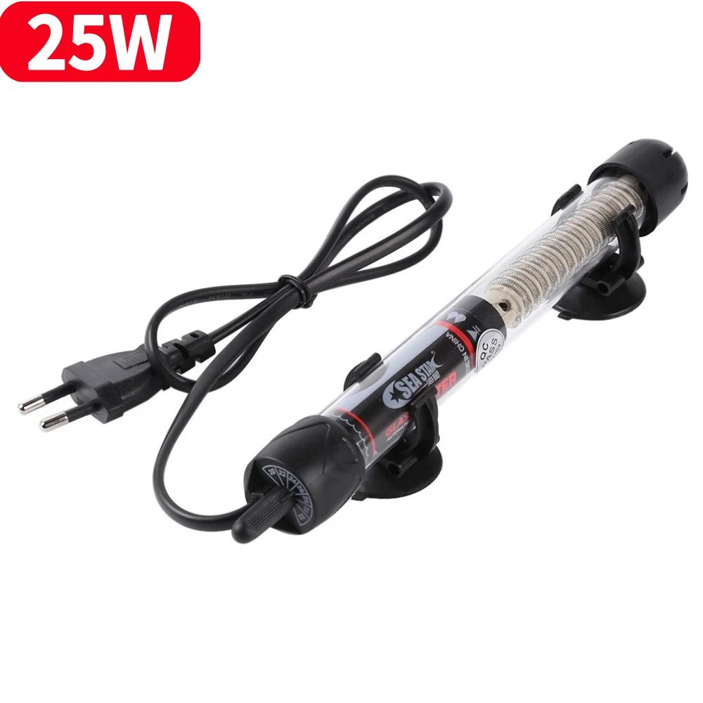 Mini Aquarium Heating Rod Automatic Constant Temperature Fish Tank Heating Rod 20℃ to 34℃ Submersible Fish Tank Water Heater