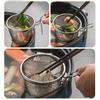 Jemný síťovaný koš na smažení Kulaté sítko na potraviny Koš na těstoviny Cedník na potraviny Hranolky
