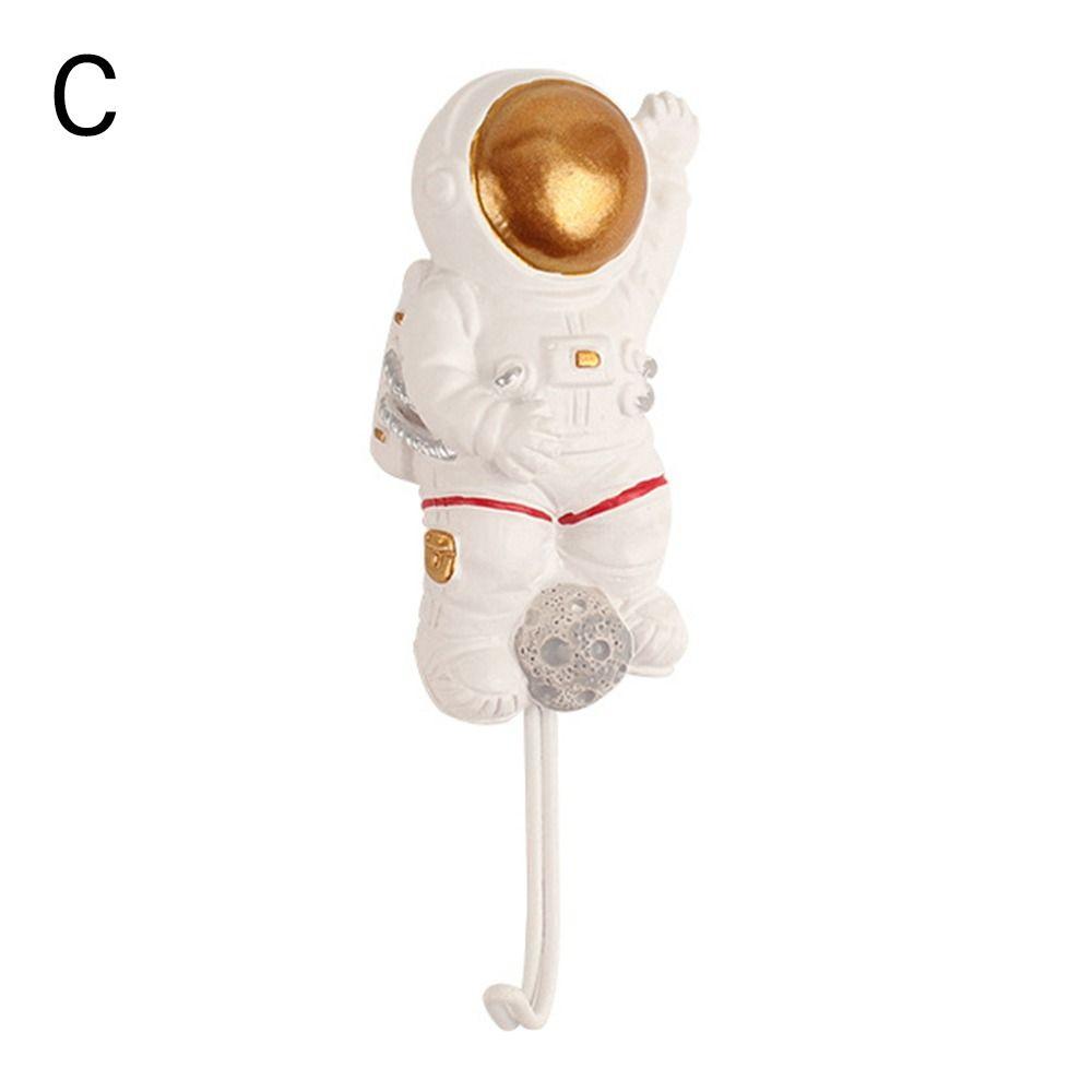 Astronaut Shaped Key Holder Multi-Purpose Hanging Storage Rack Wall Hook Hooks Door Behind Hanger