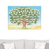 Fillable Family Tree Chart Family Tree Poster 6 Generation Fillable Ancestry Diagram Poster Family Tree Picture Wall Art Decor
