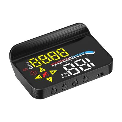 Wiiyii Car HUD Upgraded Display Dual Mode Windshield Works with All Cars M17, Head-Up OBD2/GPS Projector,