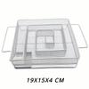 Stainless Steel Smoke Generator Portable Bbq Smoker Net Basket Circle Square Hexagon Shape Grill Prop For Charcoal Storage
