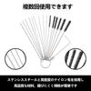 MOACCE 3 Sets Carburetor 16 Piece Tool Set 6 Wire Brushes 9 Cleaning