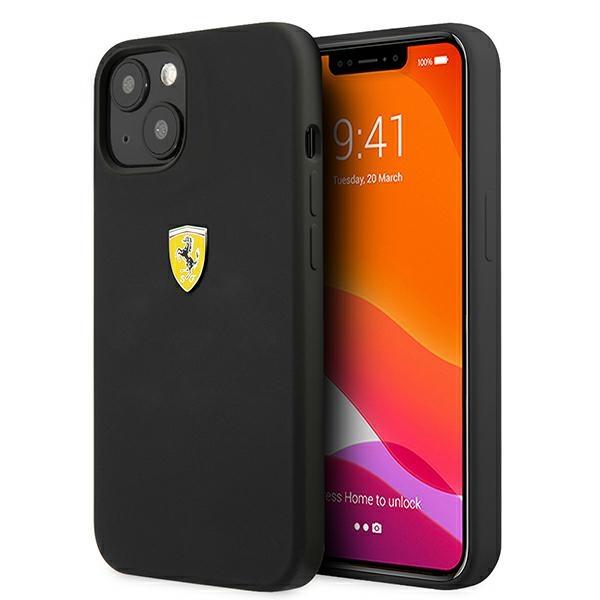 Ferrari Fessihcp13Mbk Iphone 13 / 14 /15 6.1 Schwarz/Black Hartschale Silikon