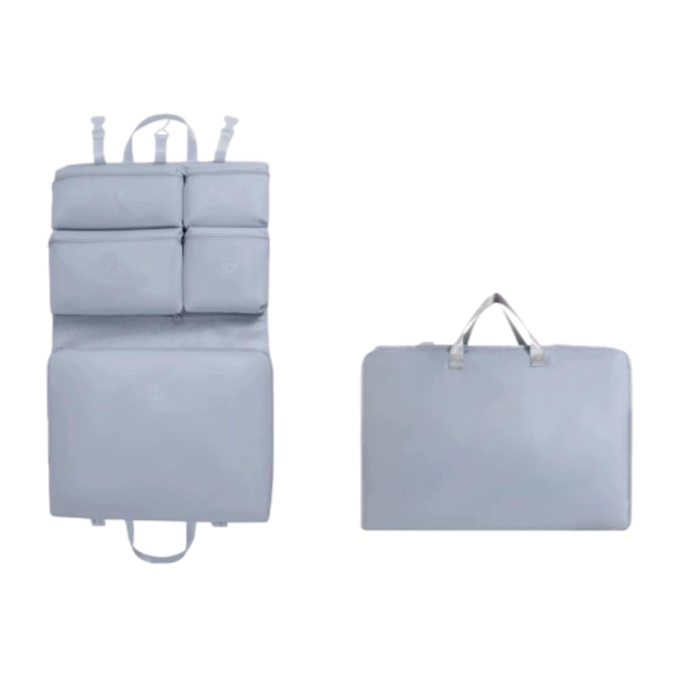 Набор сумок-органайзеров для путешествий 7-в-1 складной для легкой упаковки и хранения аксессуары для багажа домашние подвесные сумки для хранения одежды other светло-серый 1560₽