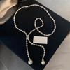 New Beaded Pearl Necklace Retro Elegant Temperament Sweater Chain Exquisite Versatile Neck Chain Wholesale