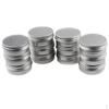 1 Round Aluminum Makeup Lip Candles Jars Tins Ointments Case